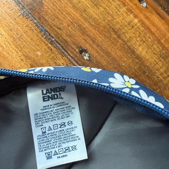 Lands' End Gray Backpack - Picture 3 of 5